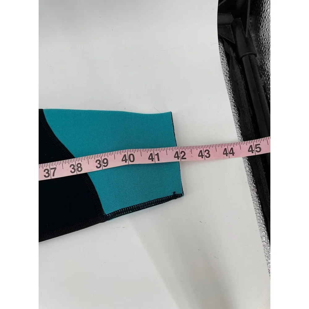 Hevto Wetsuit Youth Size 10 Black Teal Coral-I Full‎ Body Neoprene CLY001 NEW